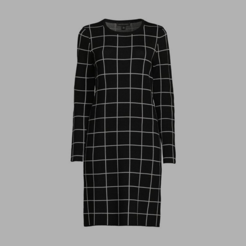 Cynthia Rowley windowpane shift dress